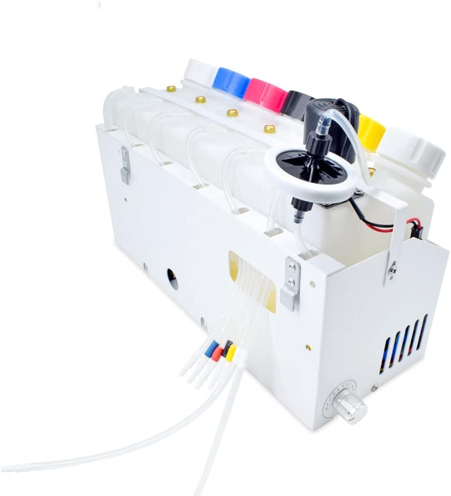 230527222131807_1 L&C Professional DTF CISS for EPSON ET 8550 DTF Empty Ink System CISS Refillable Cartridge Kit with Ink Flow Control Damper for EPSON ET8550 L805 DTF Printer - Image 1